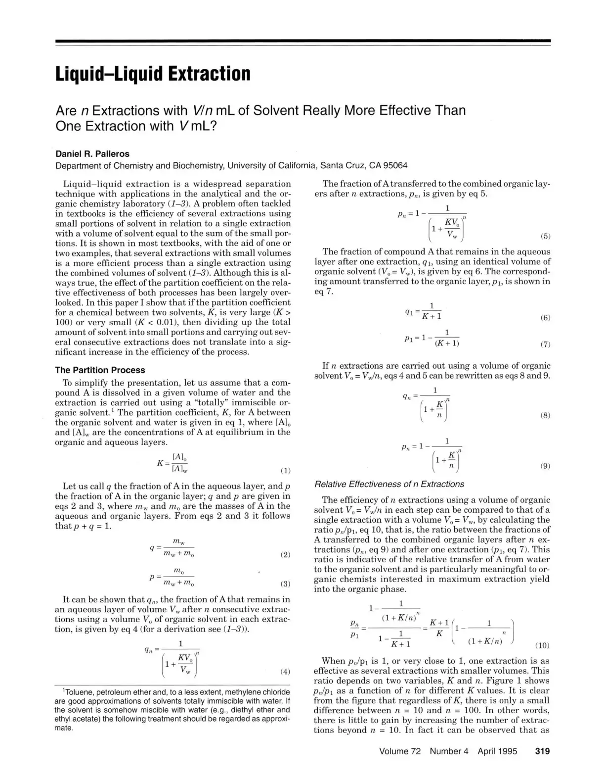 غلاف كتاب Liquid-Liquid Extraction