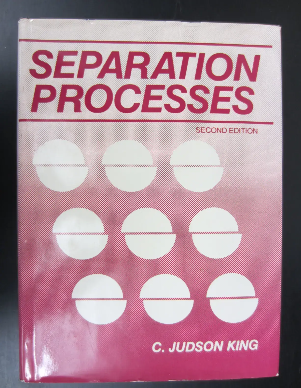 غلاف كتاب SEPARATION PROCESSES