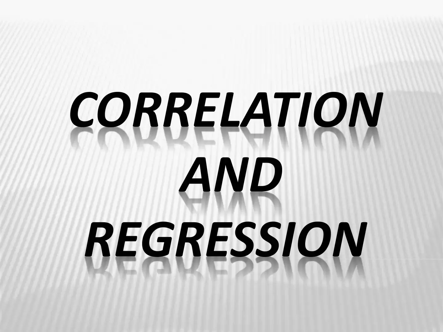 غلاف كتاب Correlation and Regression