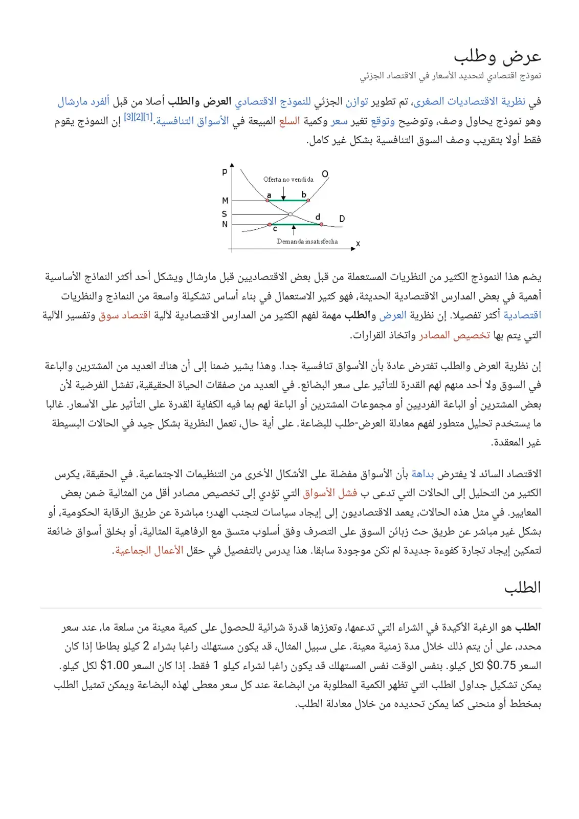 غلاف كتاب عرض وطلب