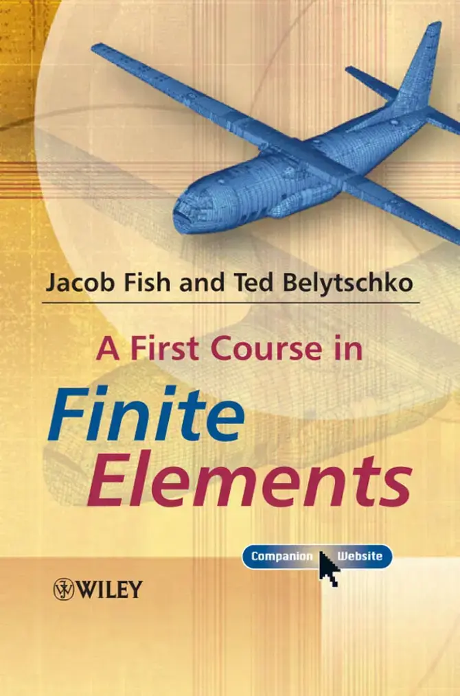 غلاف كتاب A First Course in Finite Elements