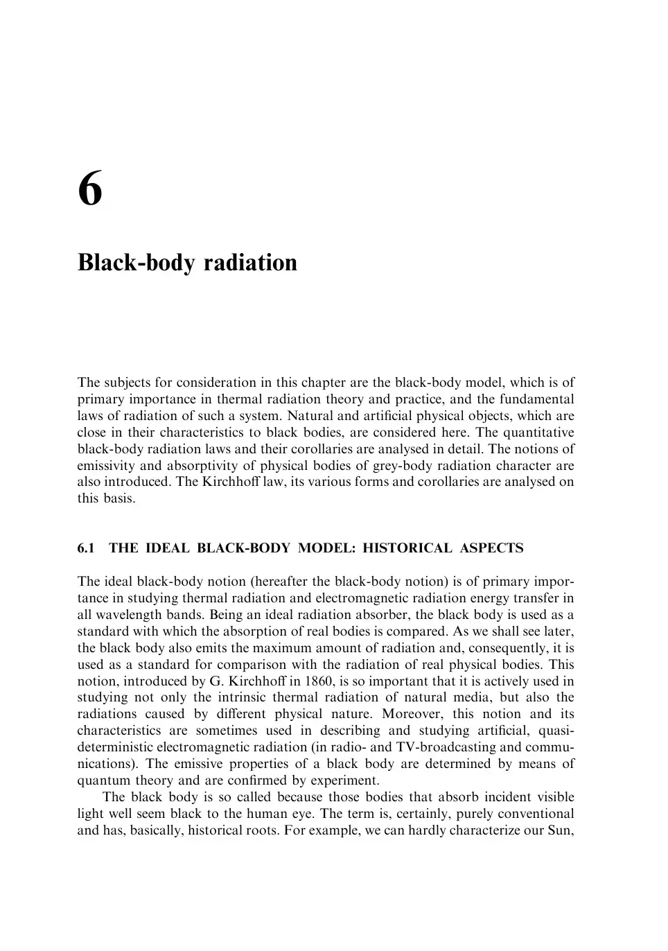 غلاف كتاب Black-body radiation