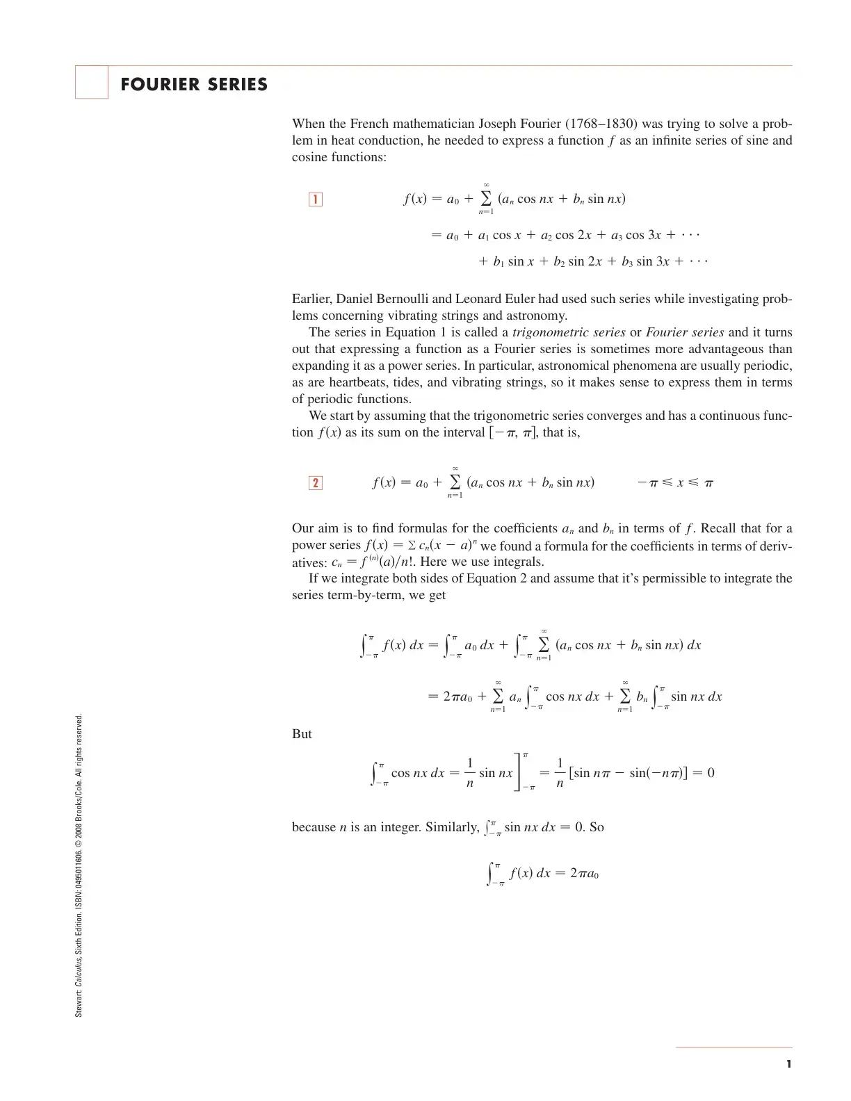 غلاف كتاب Fourier Series