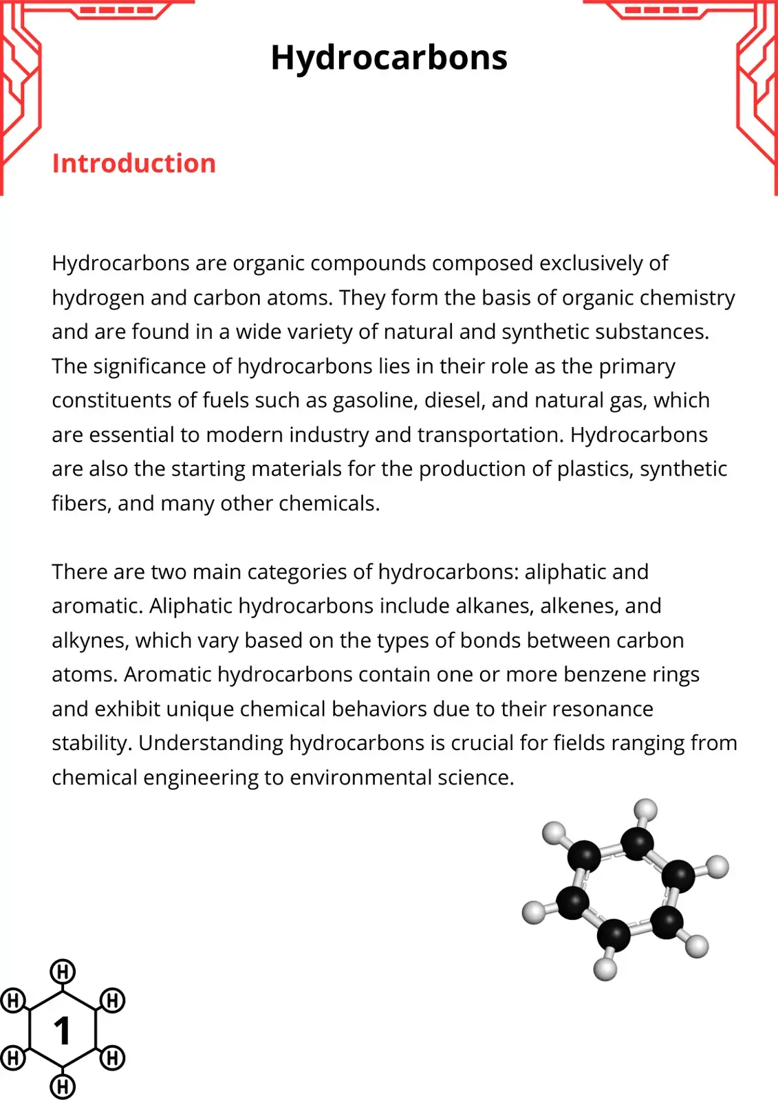 غلاف كتاب Hydrocarbons