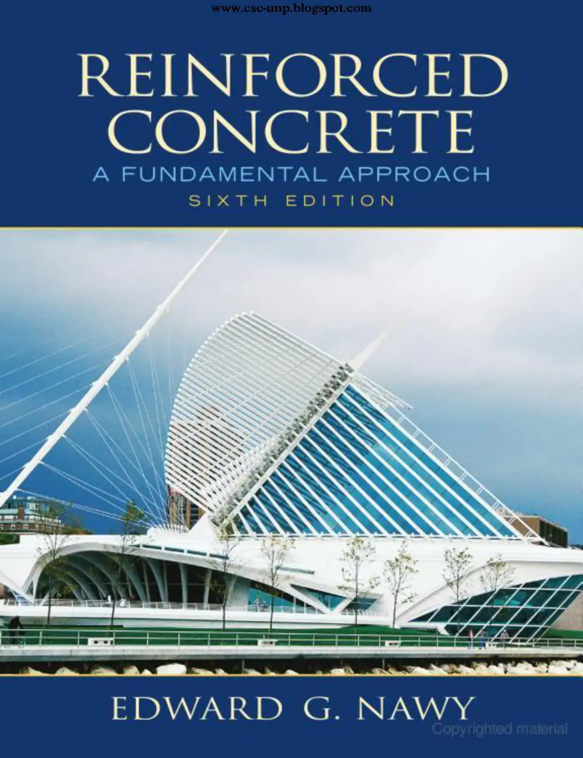 غلاف كتاب REINFORCED CONCRETE A FUNDAMENTAL APPROACH