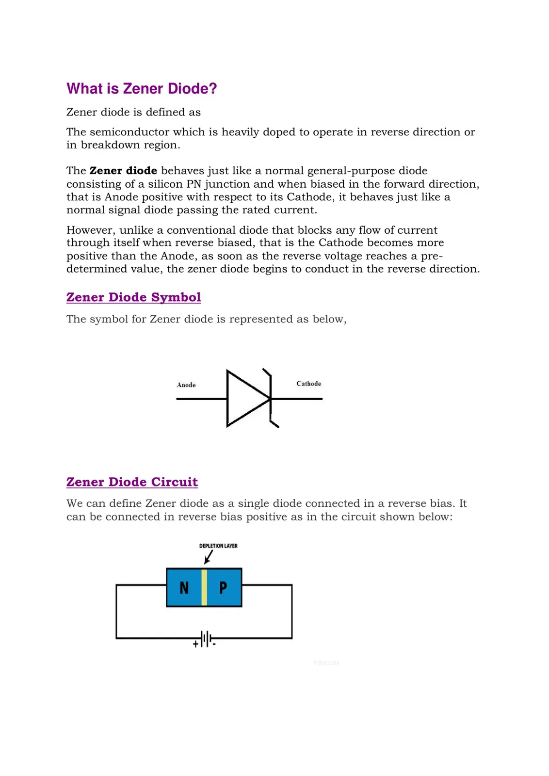 غلاف كتاب What is Zener Diode?