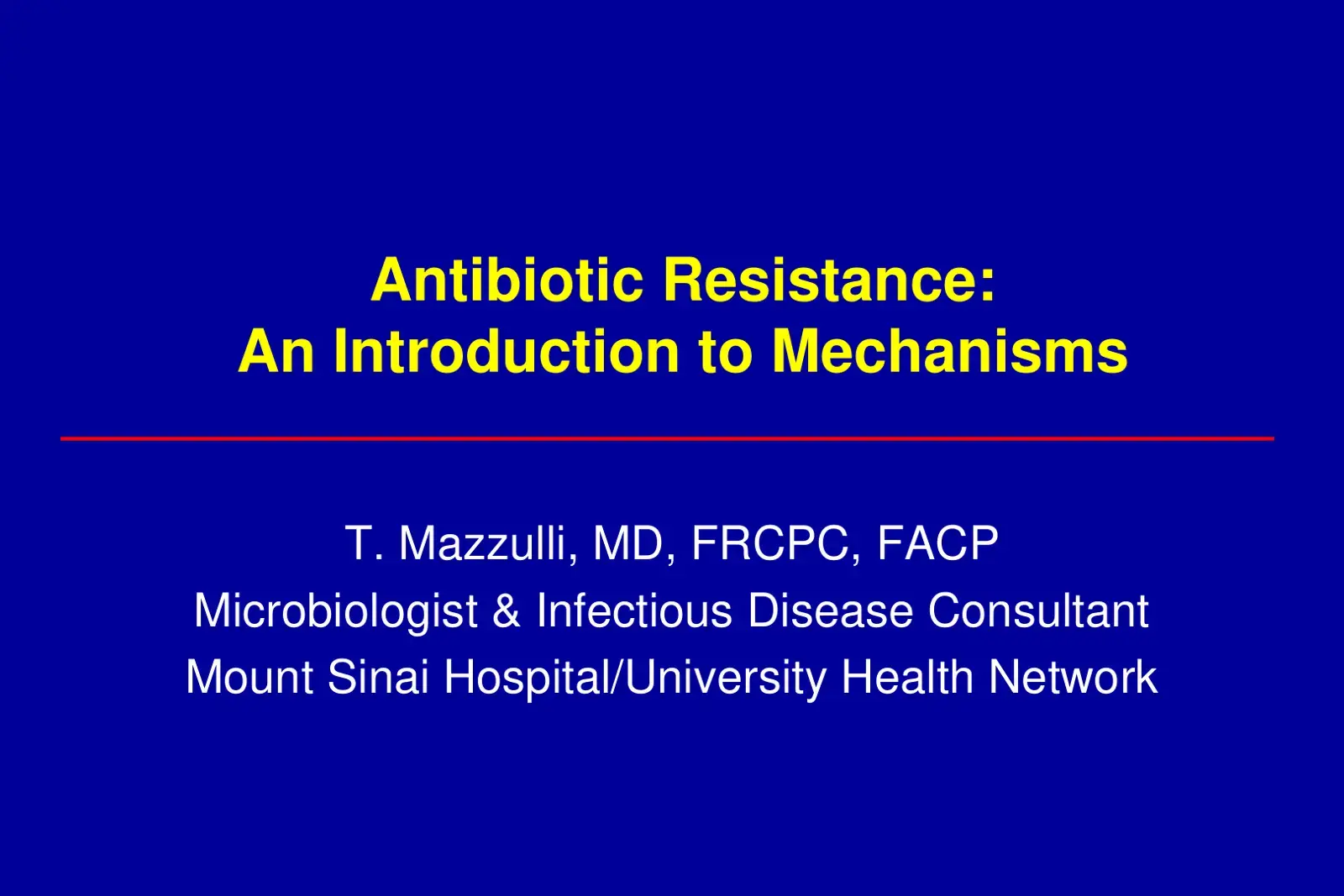 غلاف كتاب Antibiotic Resistance: An Introduction to Mechanisms