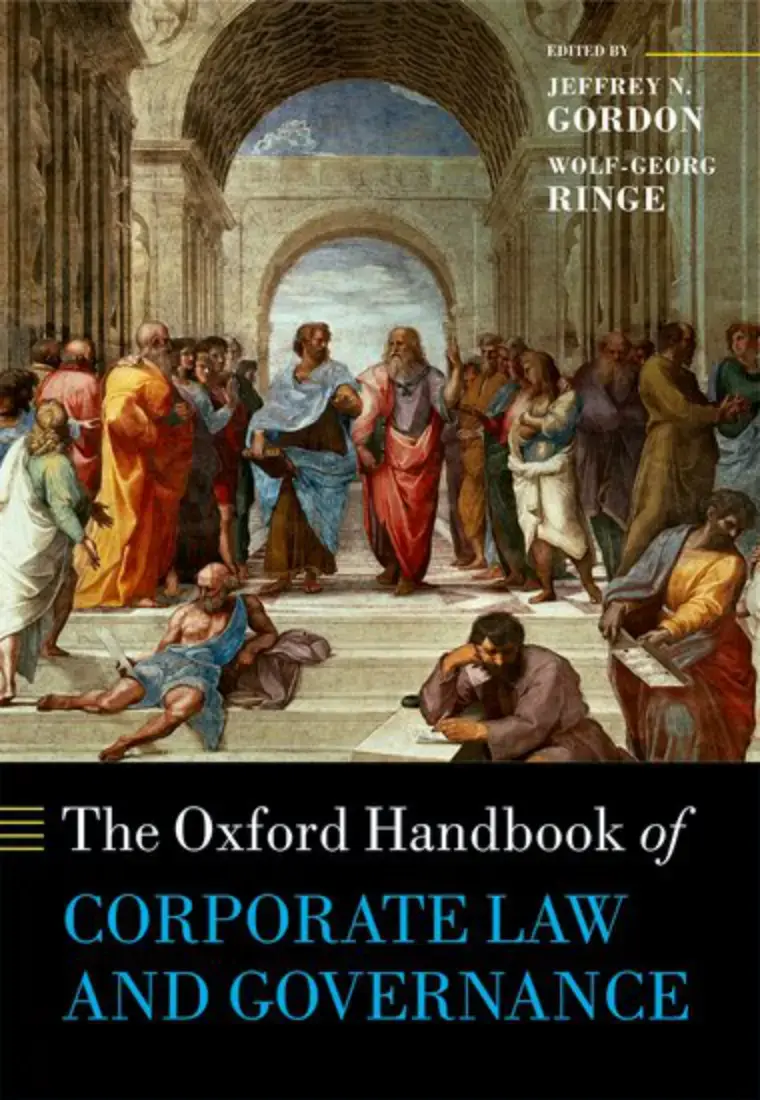 غلاف كتاب The Oxford Handbook of Corporate Law and Governance