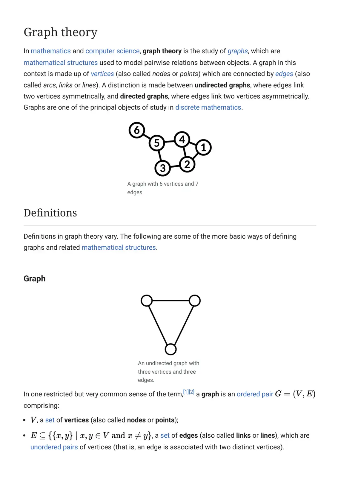 غلاف كتاب Graph theory