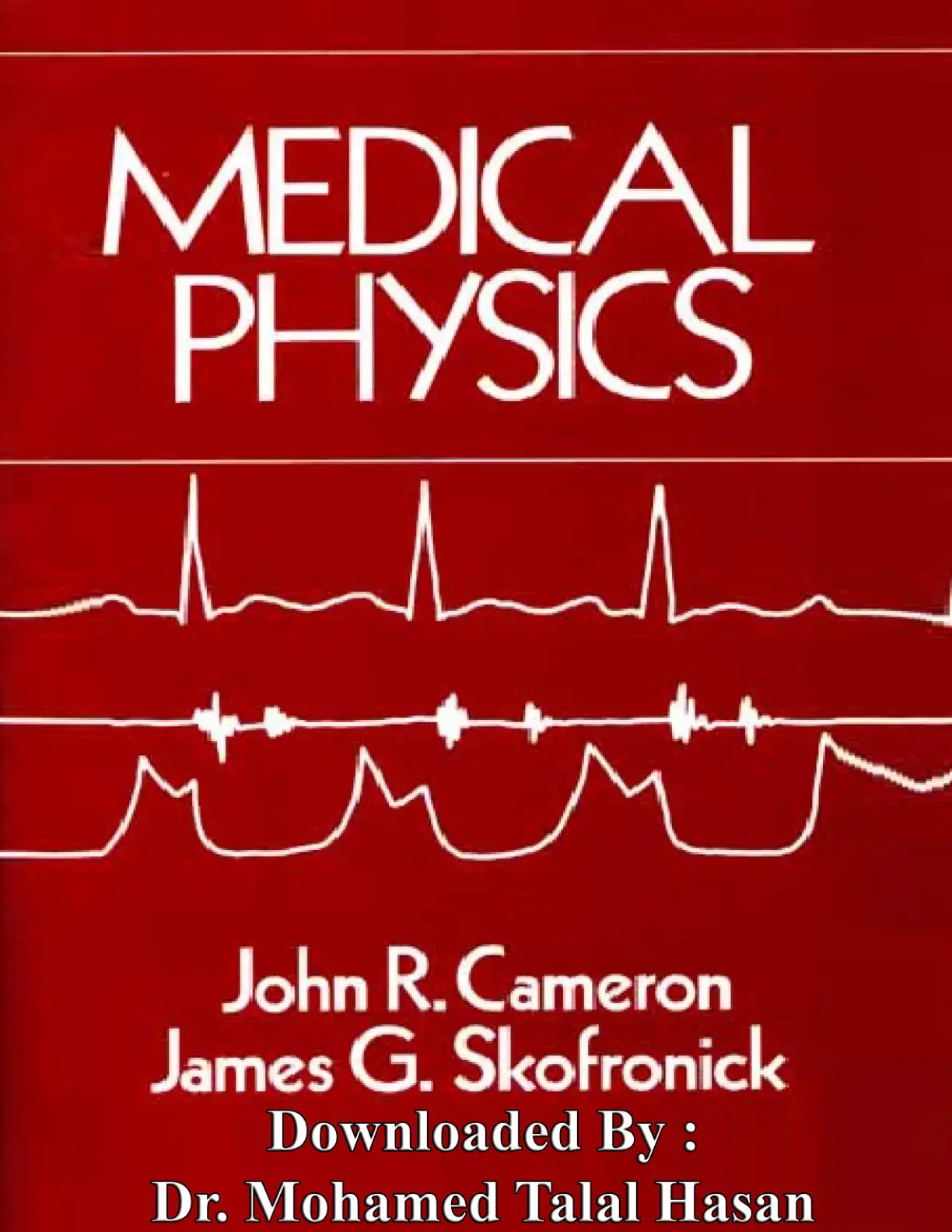 غلاف كتاب Medical Physics