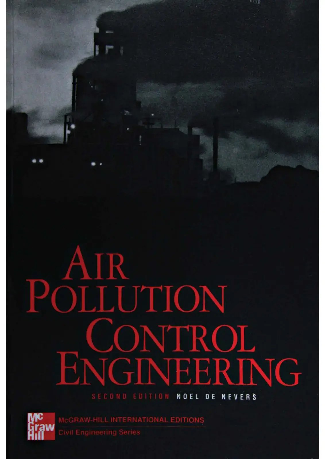 غلاف كتاب AIR POLLUTION CONTROL ENGINEERING