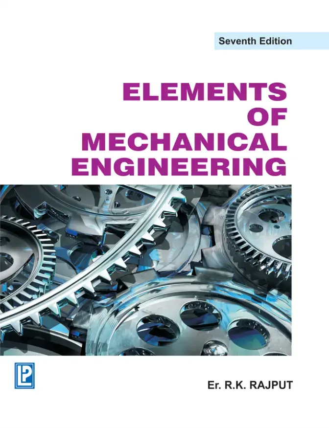 غلاف كتاب ELEMENTS OF MECHANICAL ENGINEERING