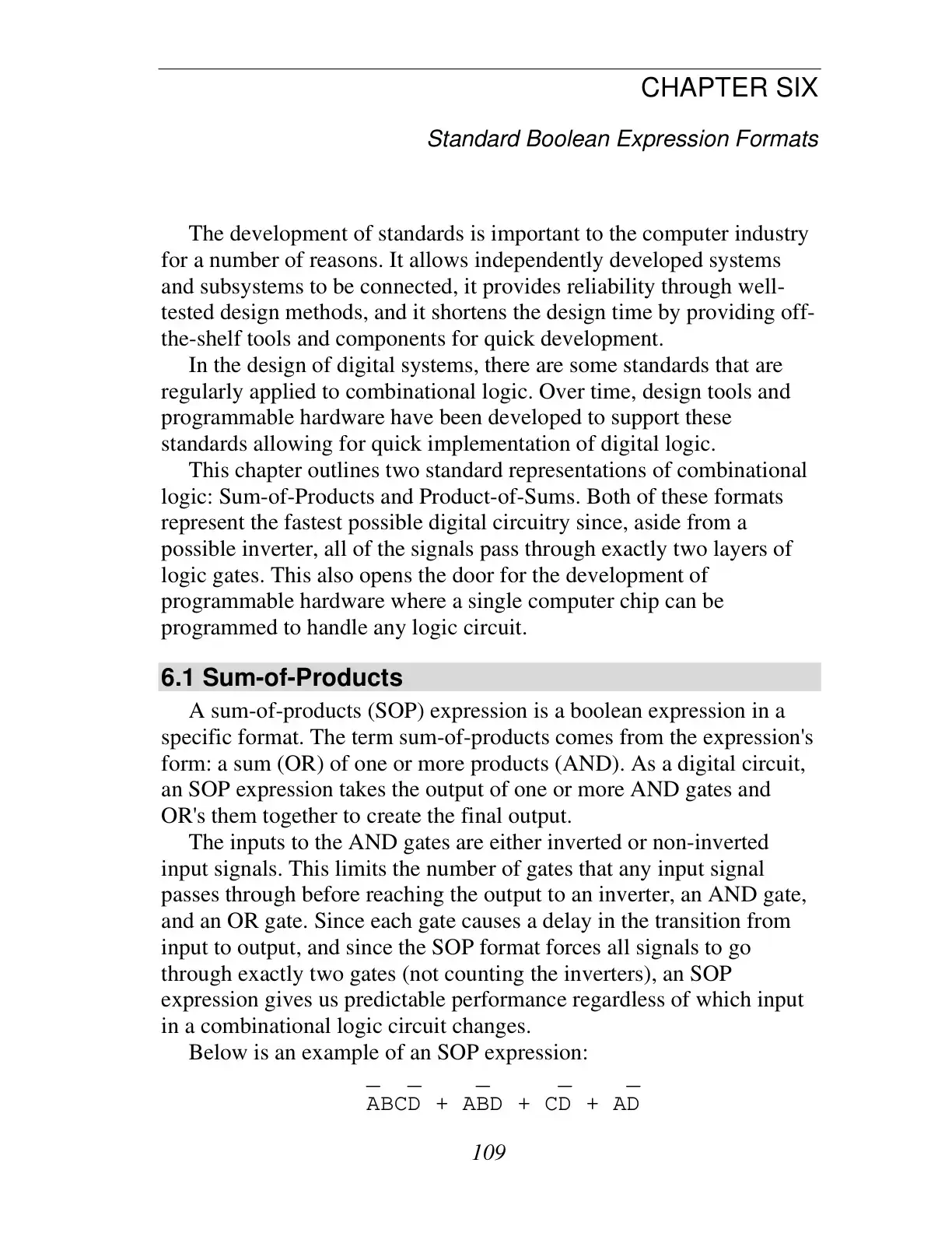 غلاف كتاب Standard Boolean Expression Formats