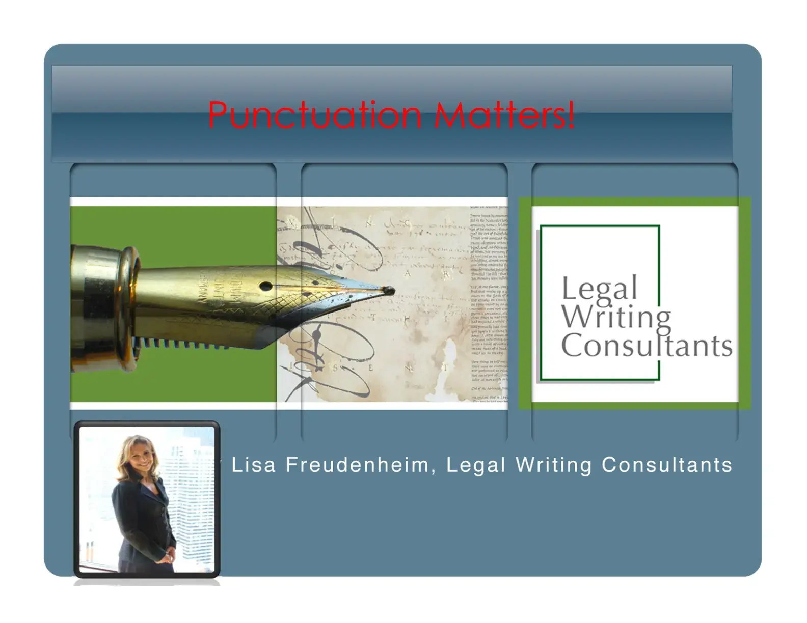 غلاف كتاب Punctuation Matterel
