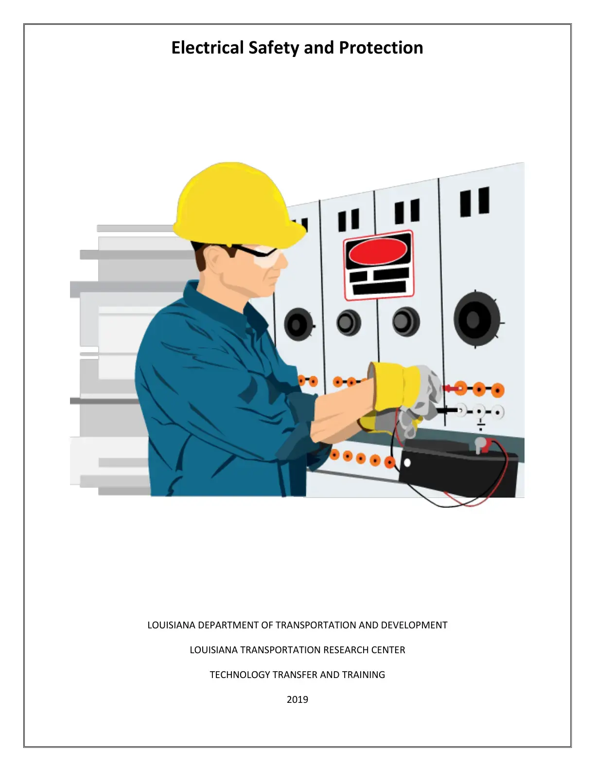 غلاف كتاب Electrical Safety and Protection