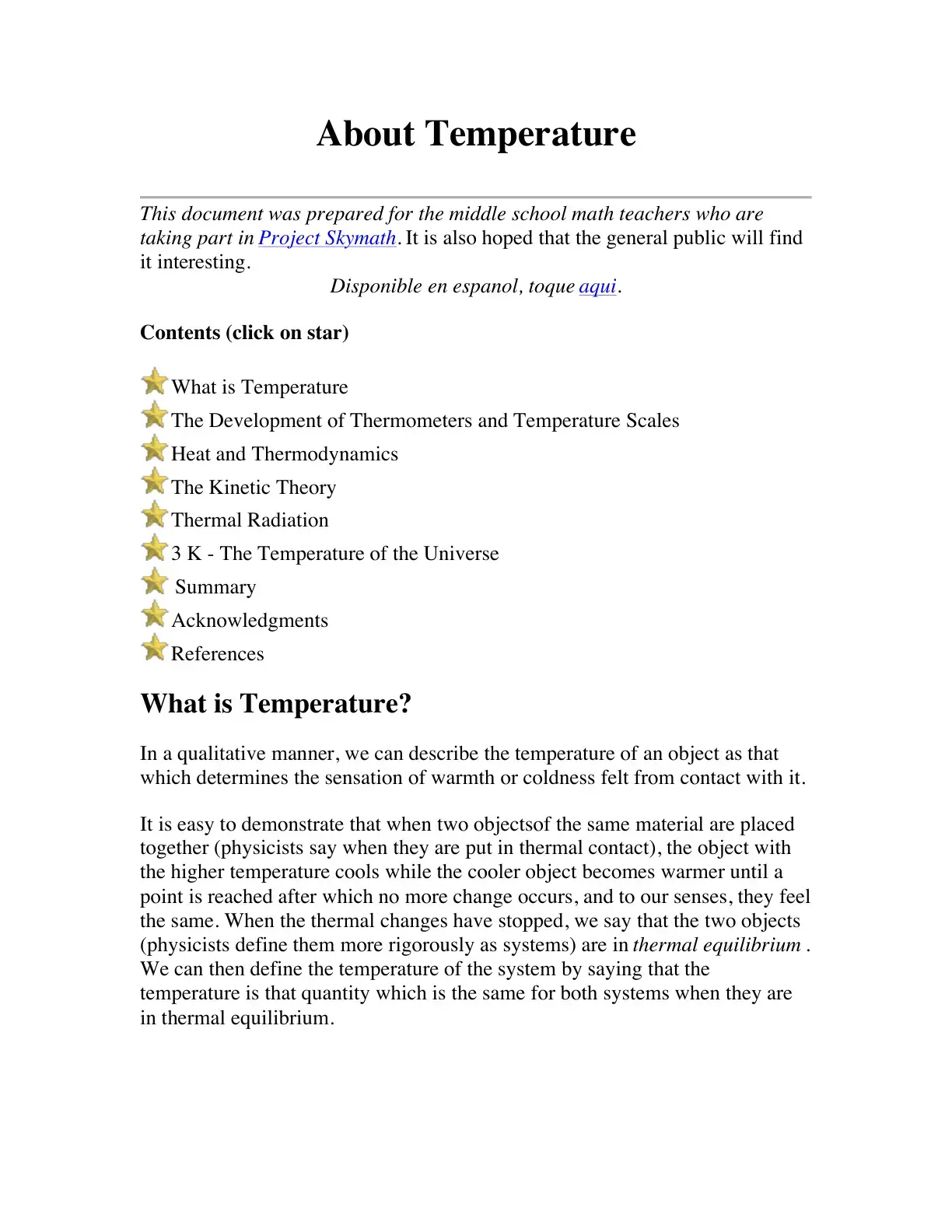 غلاف كتاب About Temperature