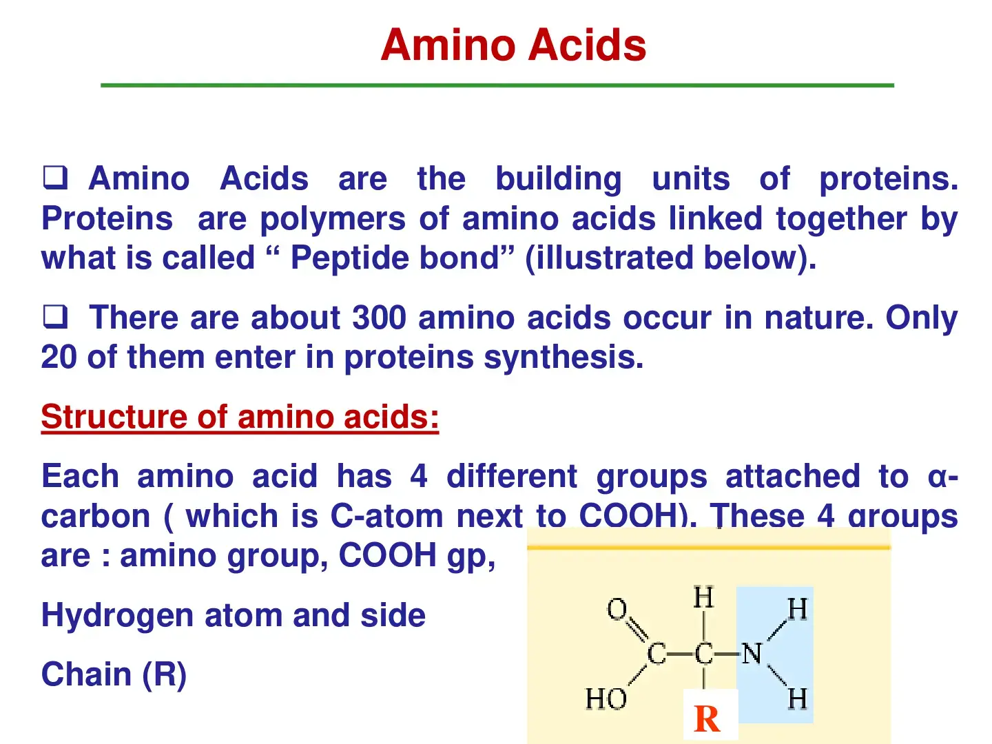 غلاف كتاب Amino Acids