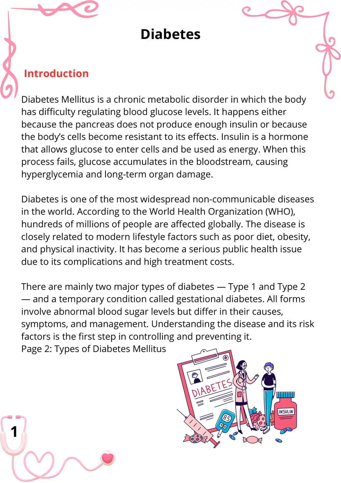 غلاف كتاب Diabetes