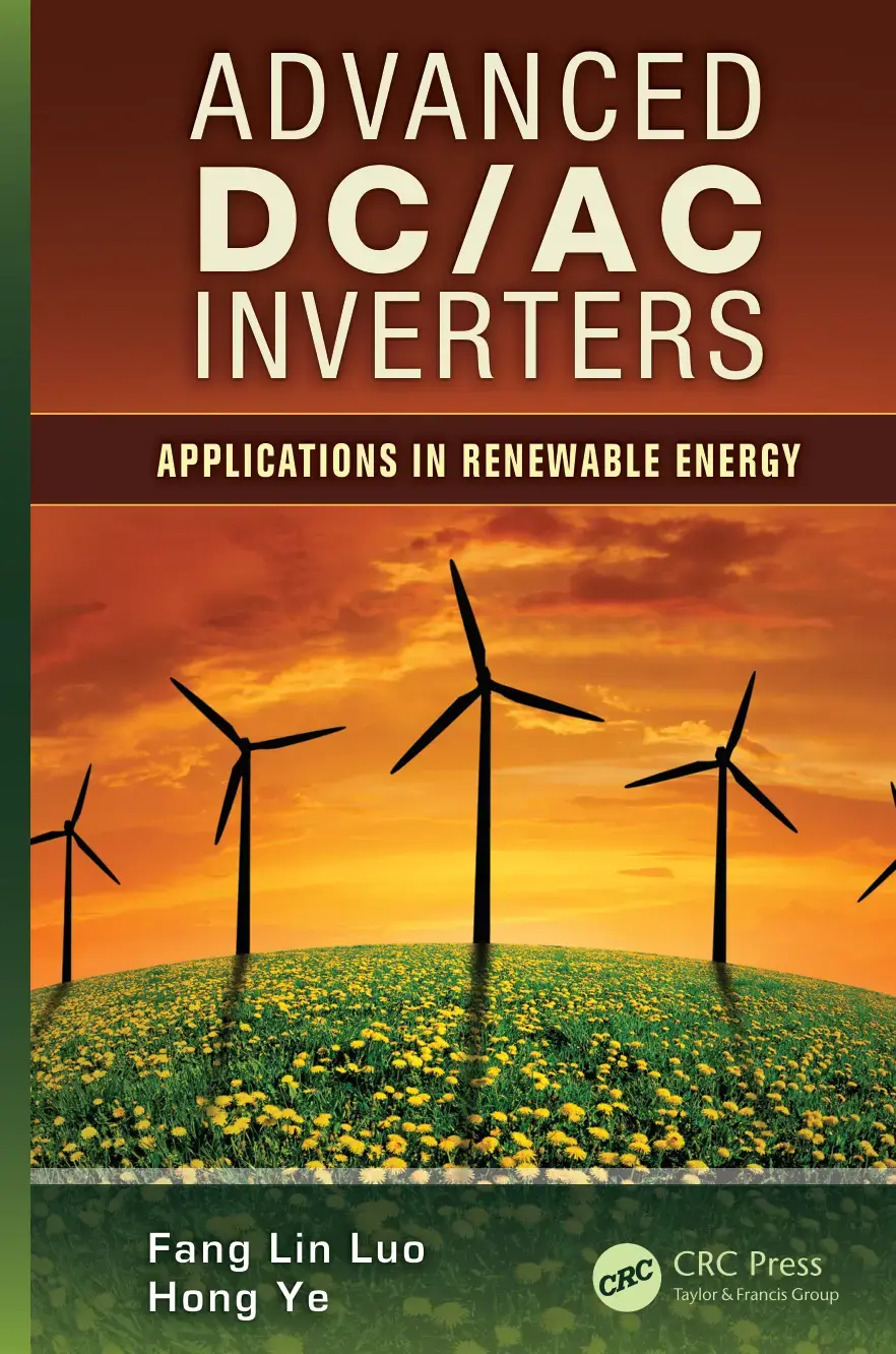 غلاف كتاب ADVANCED DC/AC INVERTERS APPLICATIONS IN RENEWABLE ENERGY
