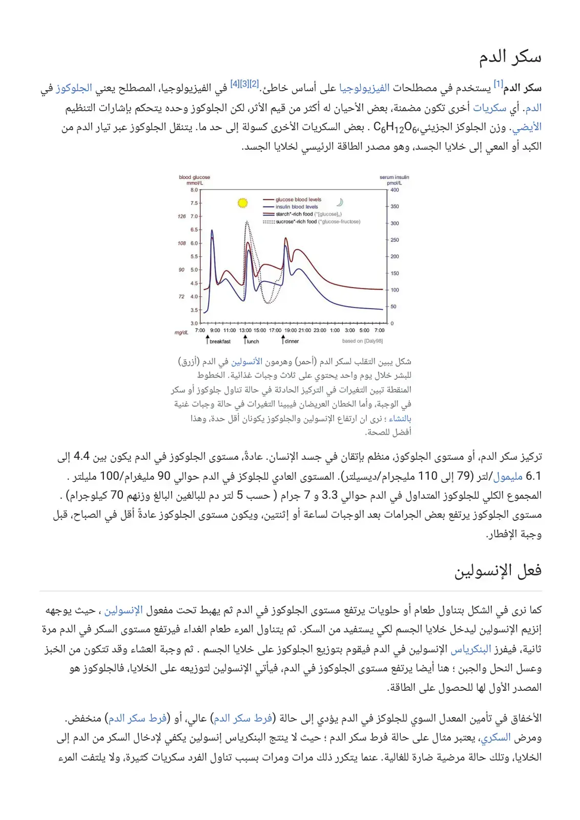 غلاف كتاب سكر الدم