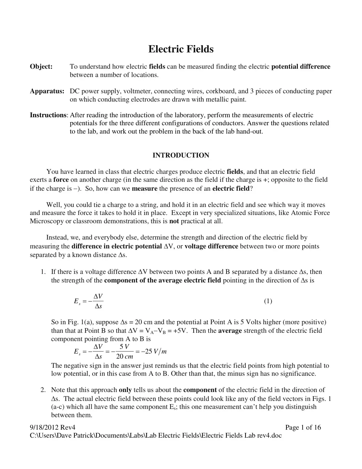 غلاف كتاب Electric Fields