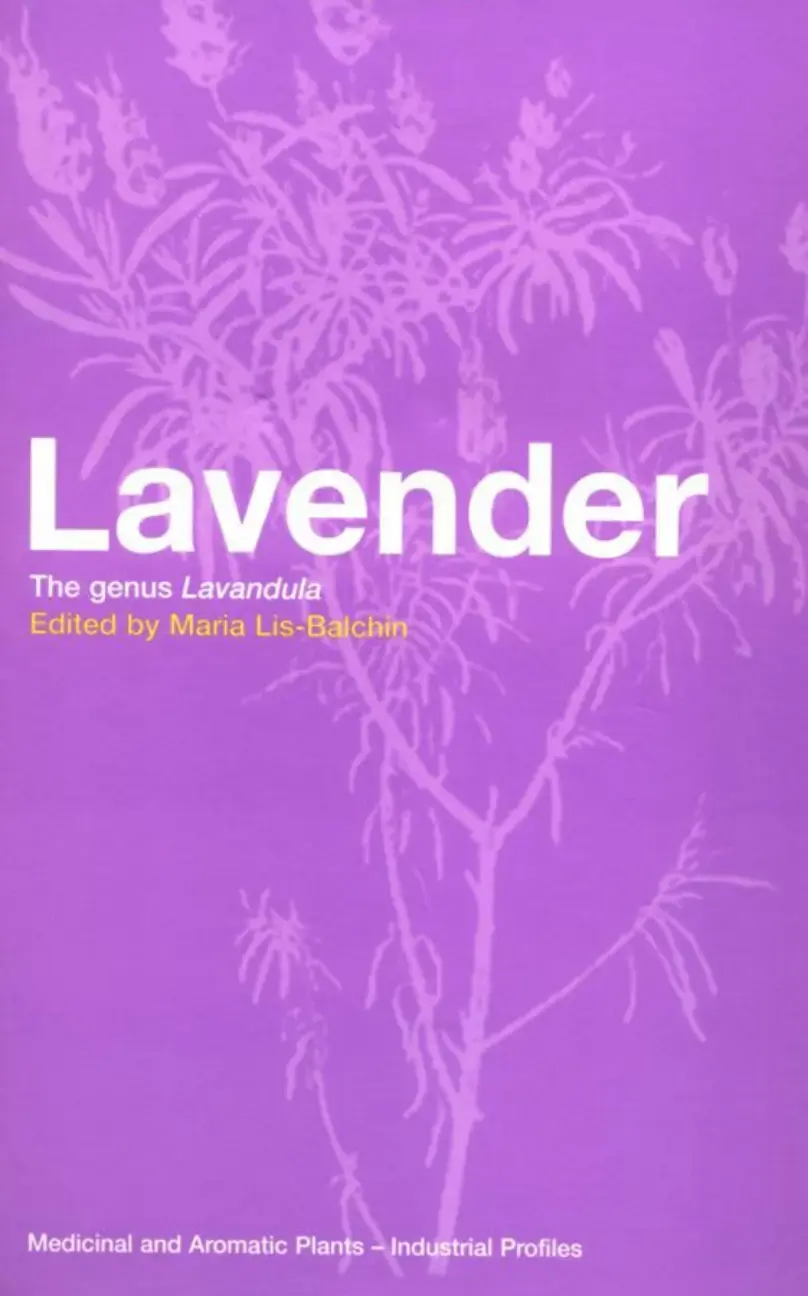 غلاف كتاب Lavender: The genus Lavandula