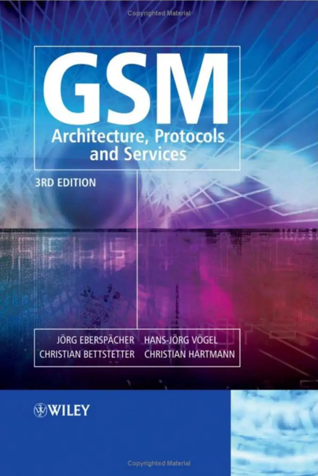 غلاف كتاب GSM Architecture, Protocols and Services