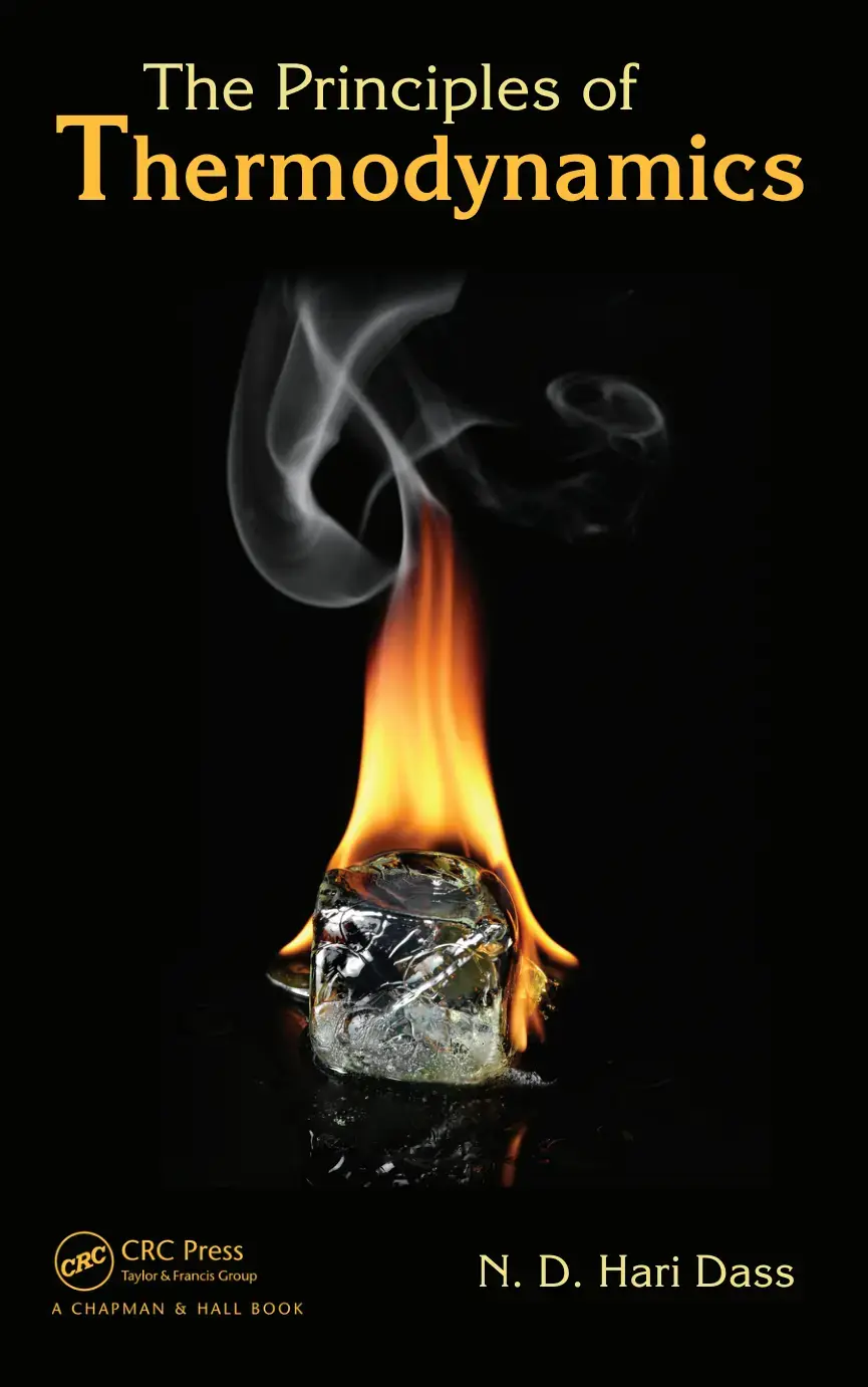 غلاف كتاب The Principles of Thermodynamics