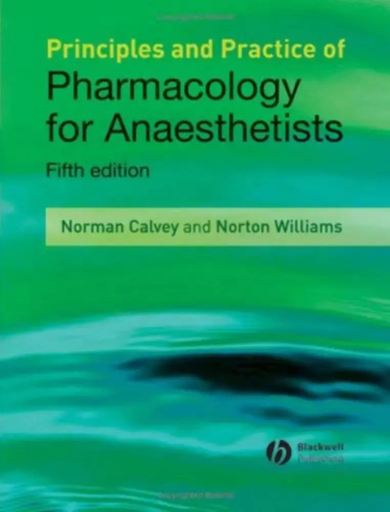 غلاف كتاب Principles and Practice of Pharmacology for Anaesthetists