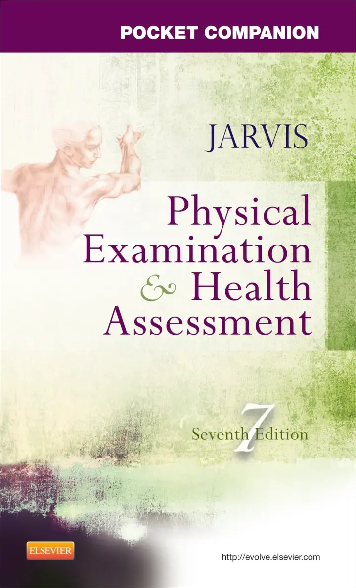 غلاف كتاب POCKET COMPANION Physical Examination & Health Assessment Seventh Edition