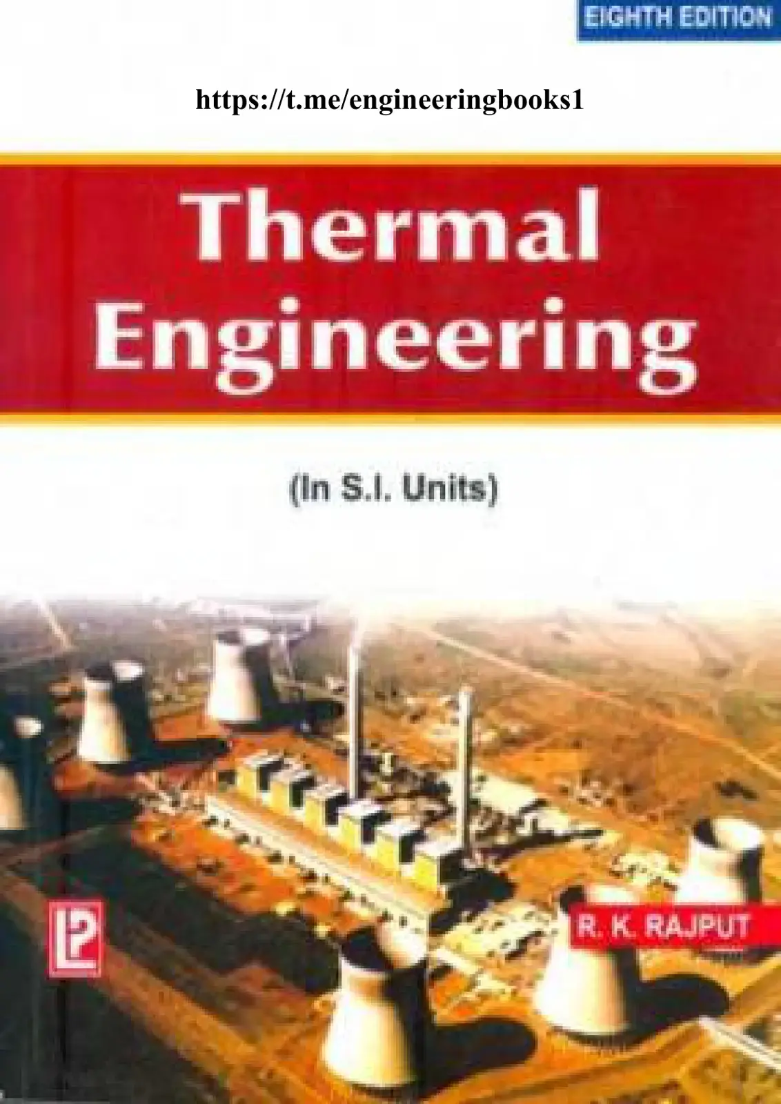 غلاف كتاب Thermal Engineering