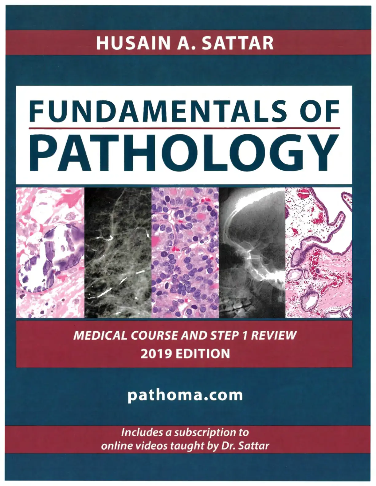 غلاف كتاب Fundamentals of Pathology - Medical Course and Step 1 Review - 2019 Edition