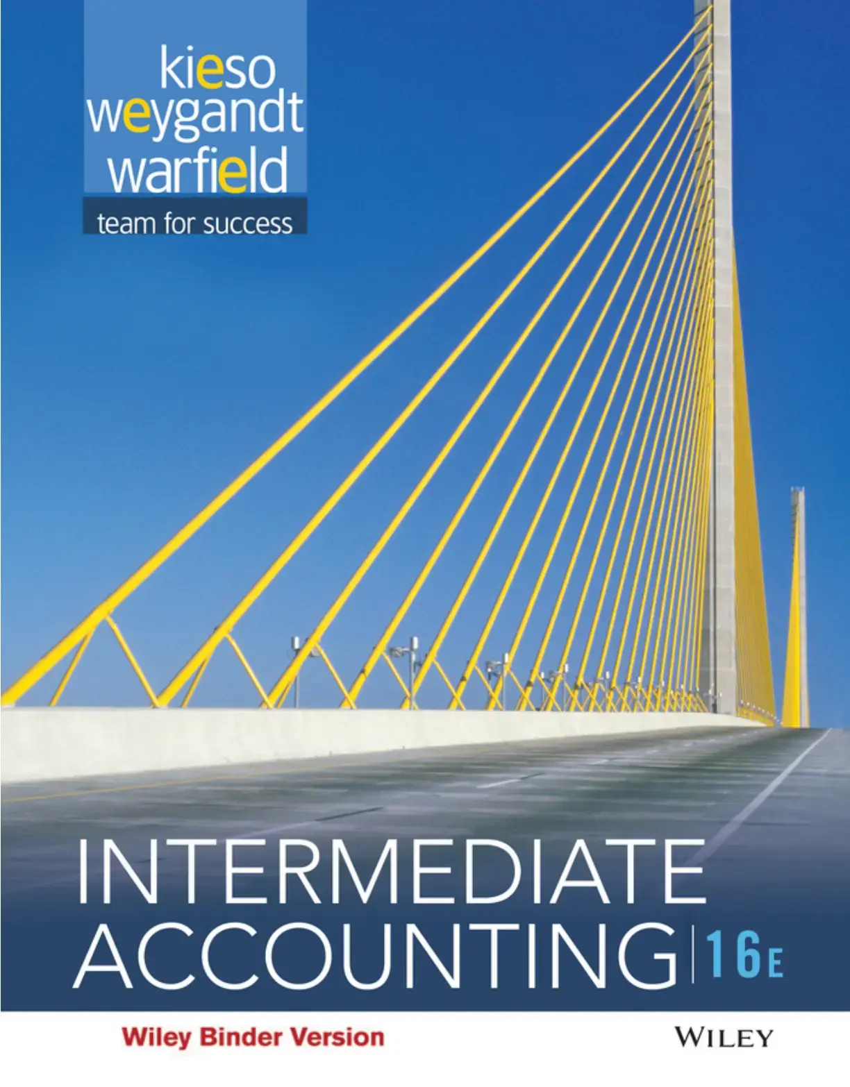 غلاف كتاب INTERMEDIATE ACCOUNTING 16E
