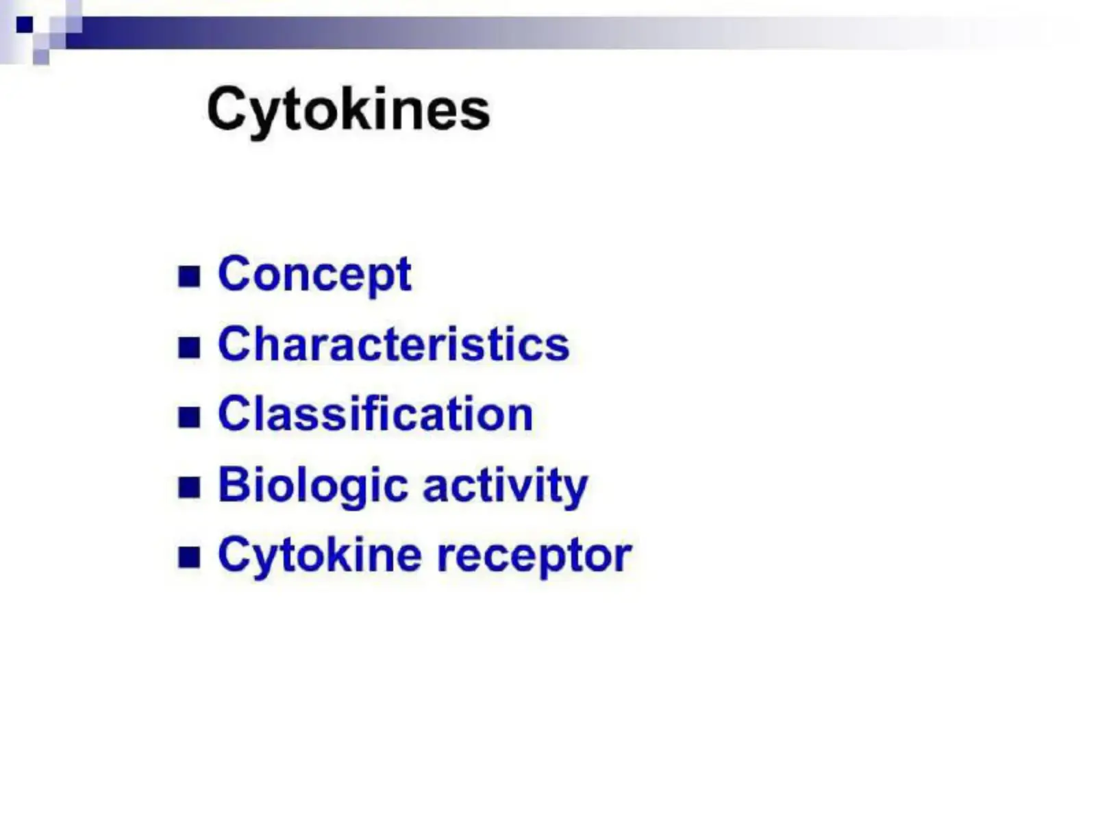 غلاف كتاب Cytokines