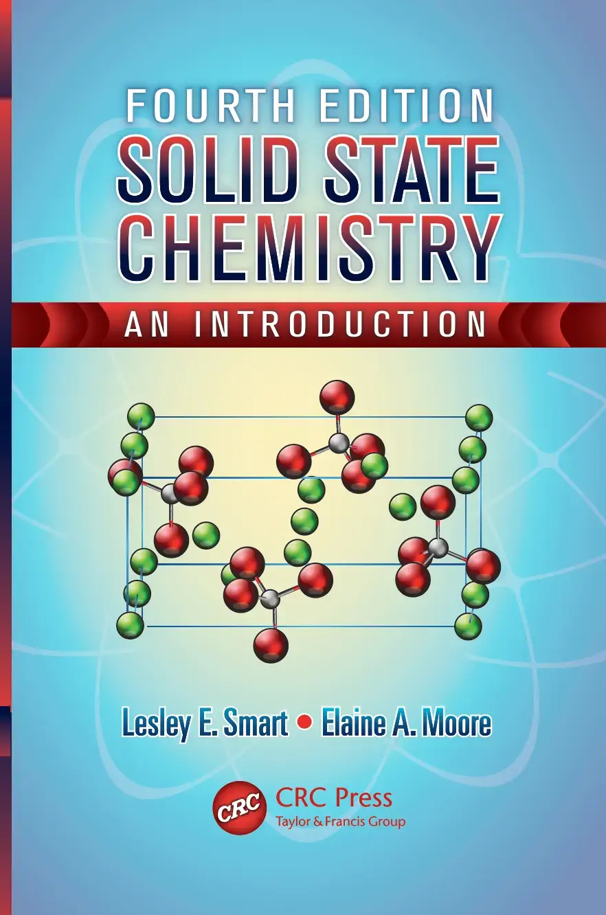 غلاف كتاب Solid State Chemistry: An Introduction