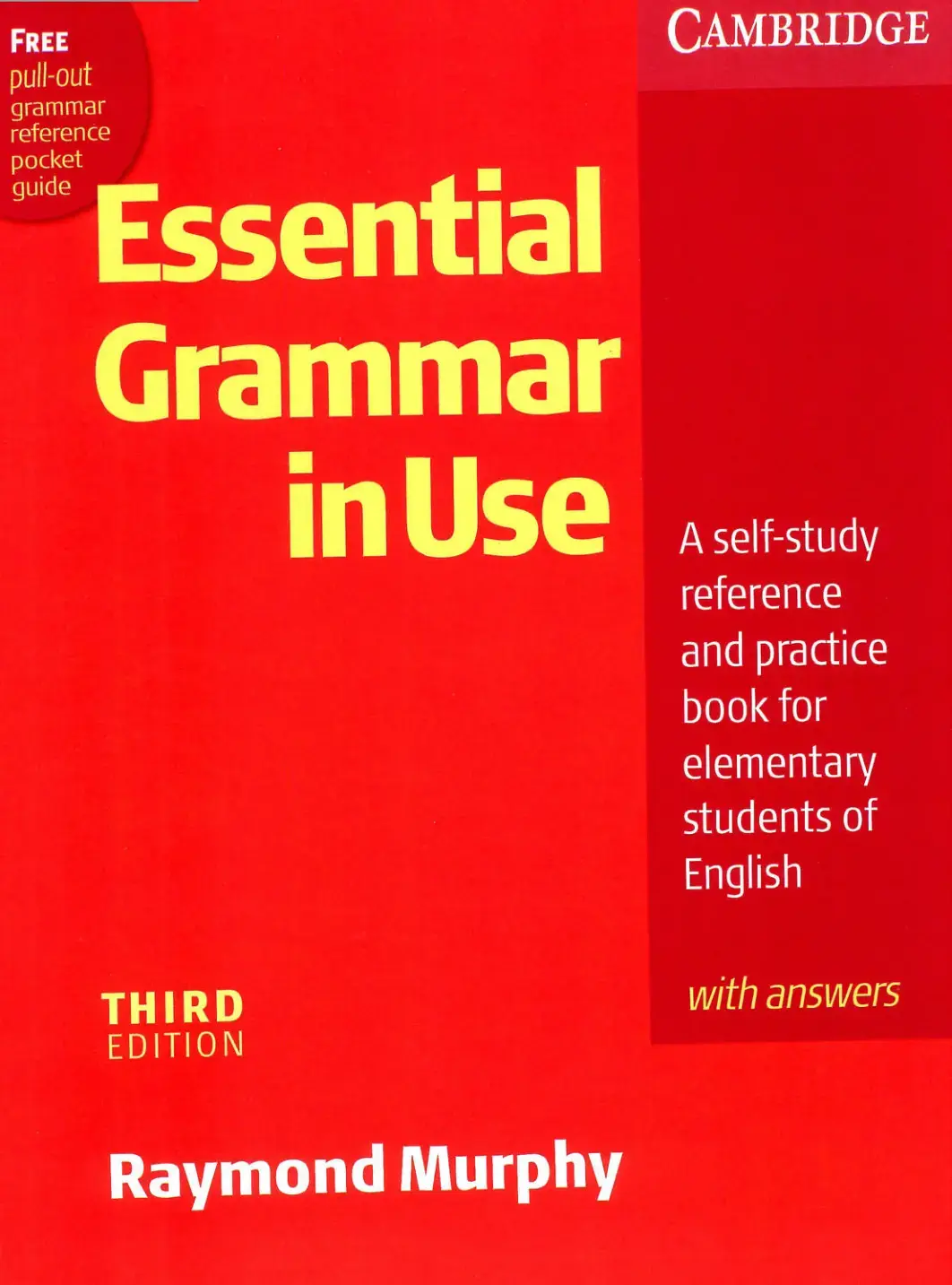 غلاف كتاب Essential Grammar in Use (Third Edition)
