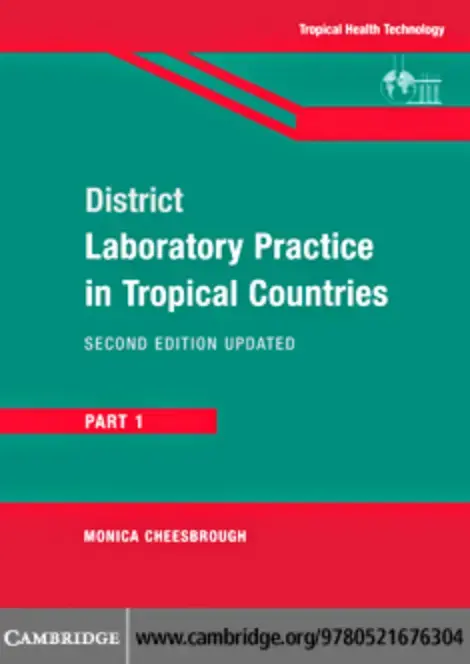 غلاف كتاب District Laboratory Practice in Tropical Countries