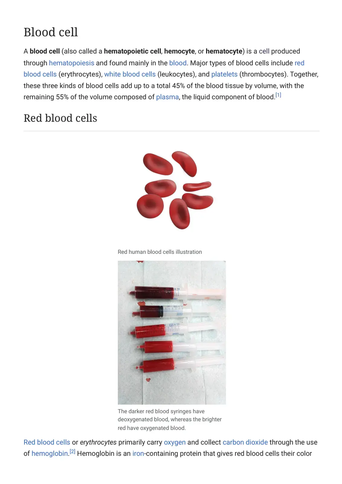 غلاف كتاب Blood Cell