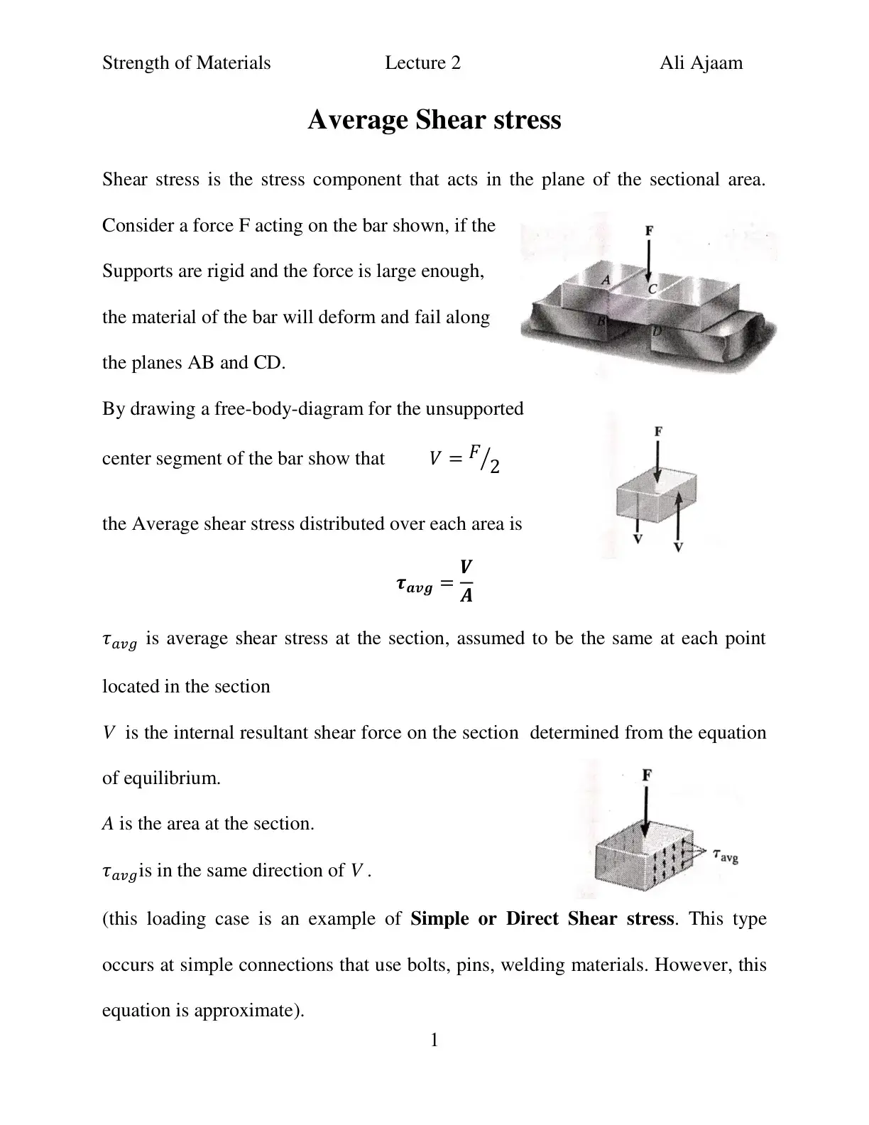 غلاف كتاب Strength of Materials