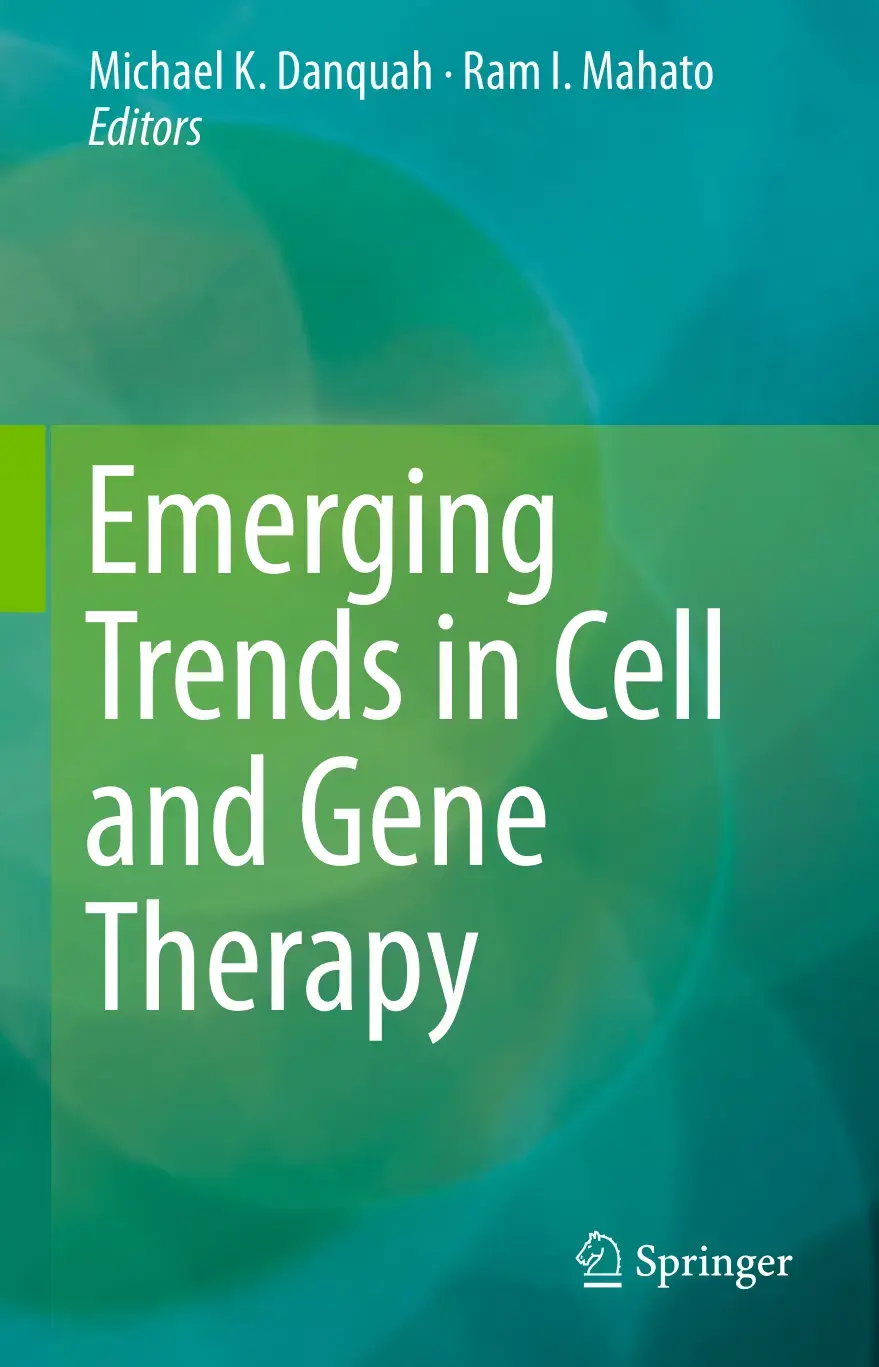 غلاف كتاب Emerging Trends in Cell and Gene Therapy