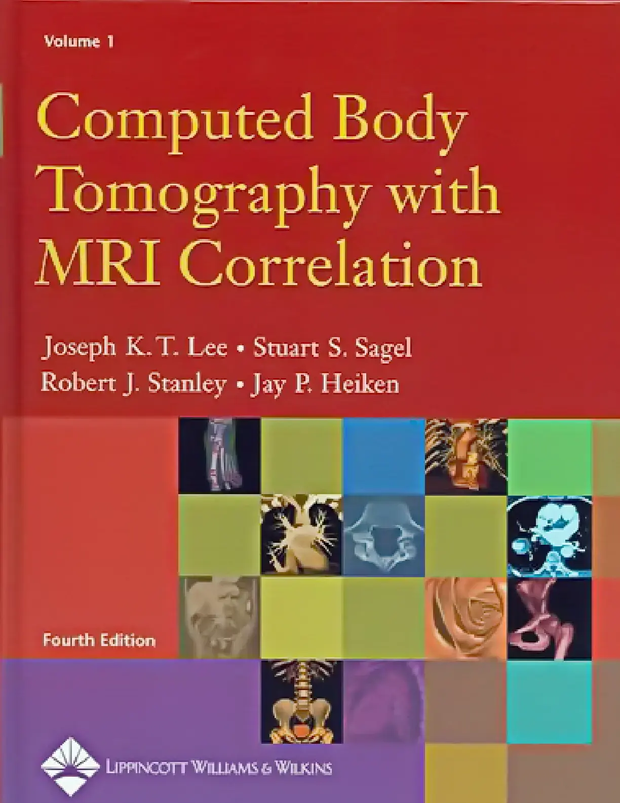 غلاف كتاب Computed Body Tomography with MRI Correlation