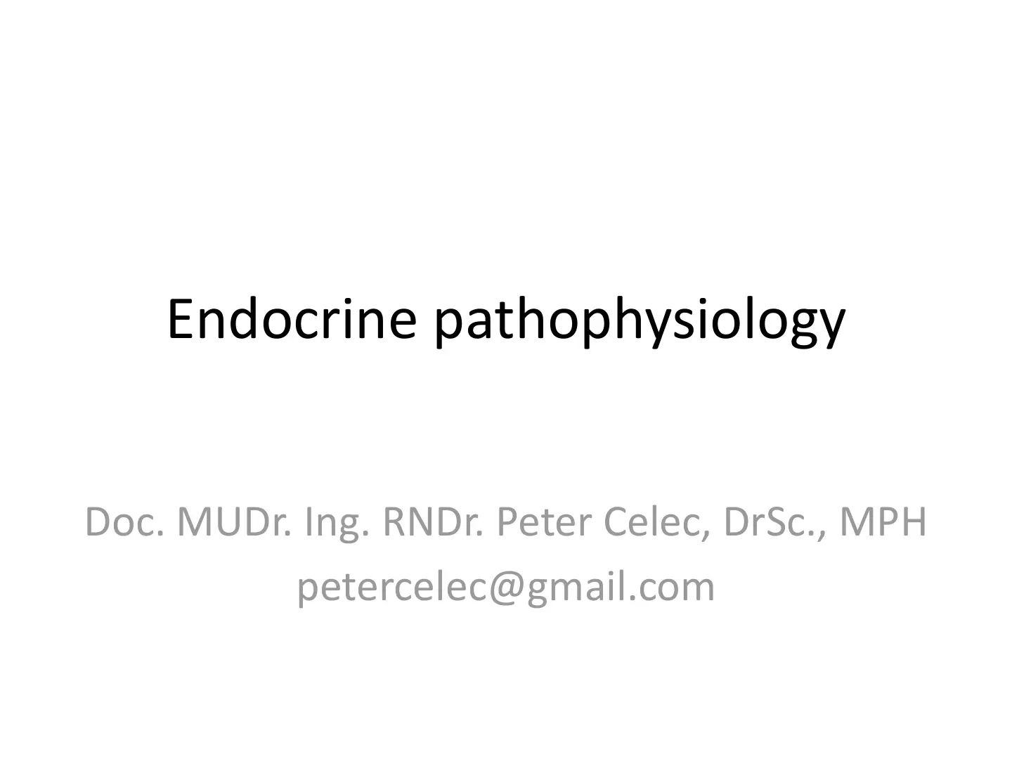 غلاف كتاب pathophysiology الإندوكрина