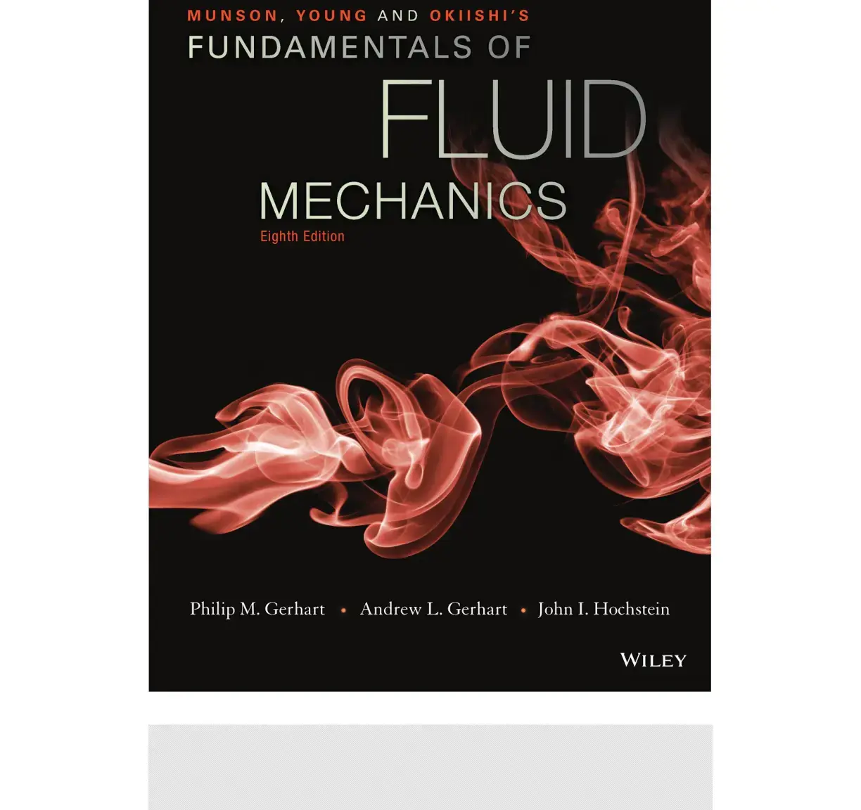 غلاف كتاب FUNDAMENTALS OF FLUID MECHANICS