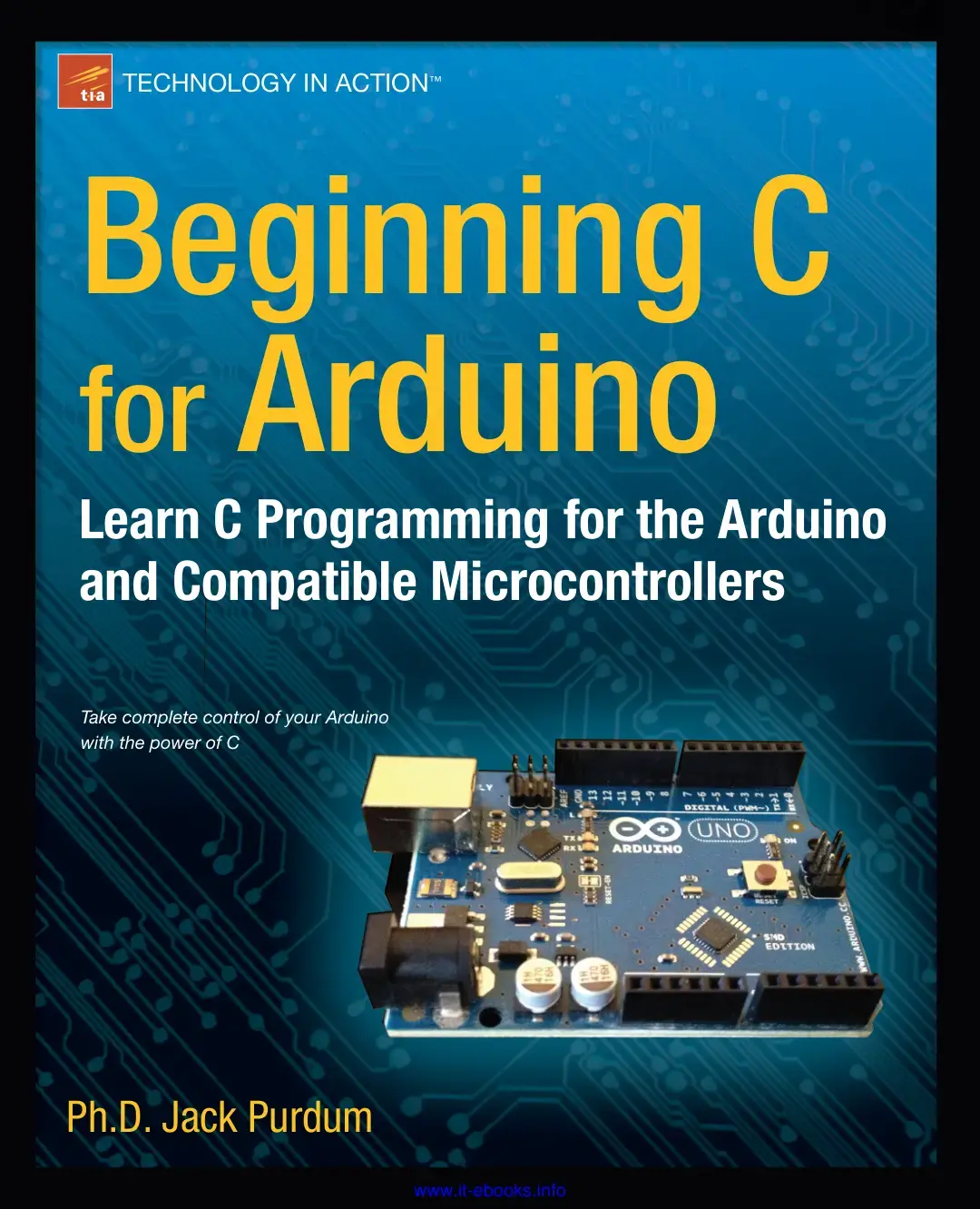 غلاف كتاب Beginning C for Arduino