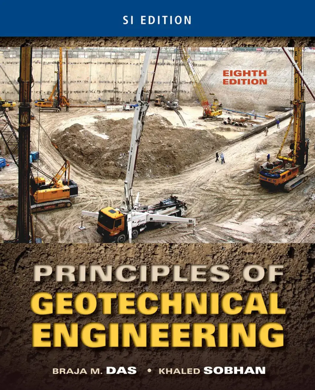 غلاف كتاب PRINCIPLES OF GEOTECHNICAL ENGINEERING