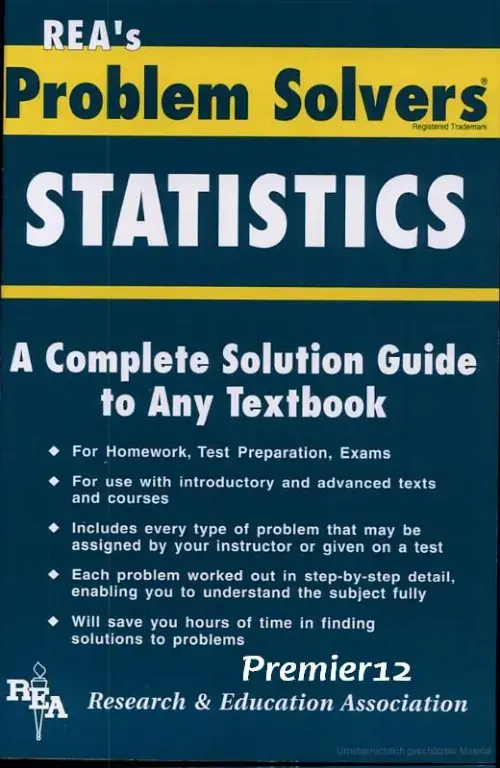 غلاف كتاب STATISTICS