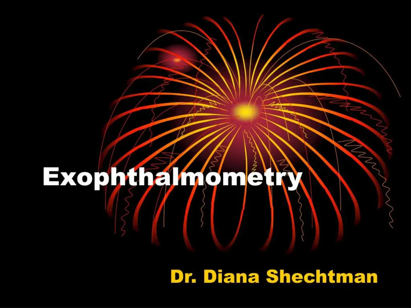 غلاف كتاب Exophthalmometry