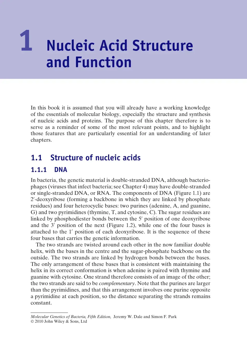 غلاف كتاب Molecular Genetics of Bacteria