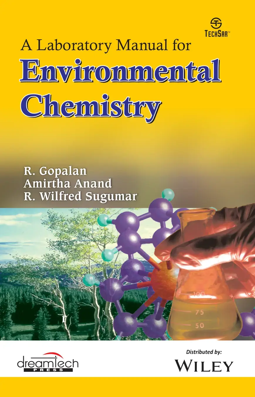 غلاف كتاب A Laboratory Manual for Environmental Chemistry