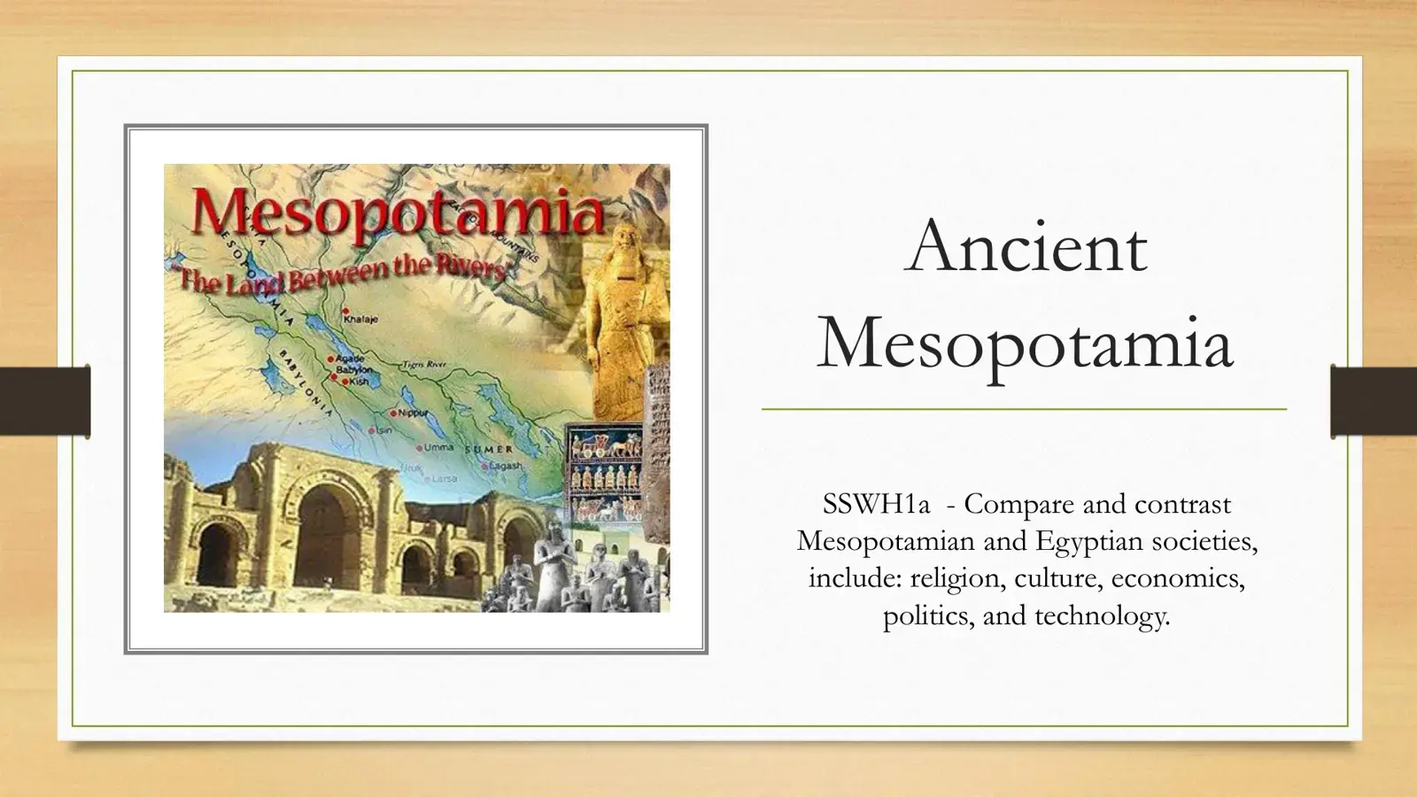 غلاف كتاب Mesopotamia - The Land Between the Rivers